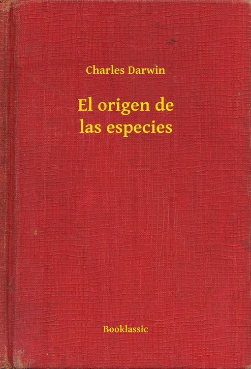 Produktbild: El origen de las especies