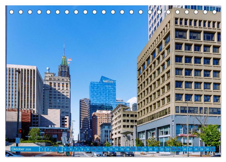 Produktbild: Baltimore. Maritimer Charme an der Ostk&uuml;ste der USA (Tischkalender 2026 DIN A5 quer), CALVENDO Monatskalender