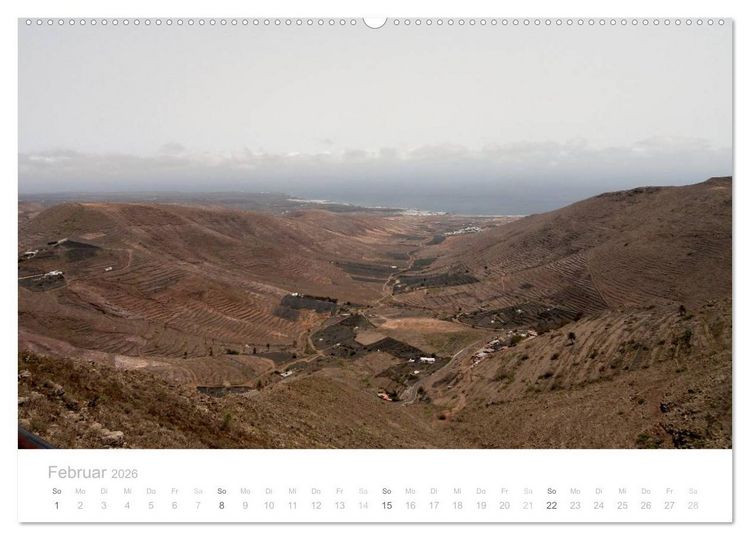 Produktbild: Die unwirkliche Welt von Lanzarote (Wandkalender 2026 DIN A2 quer), CALVENDO Monatskalender