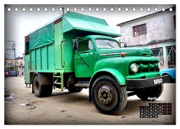 Produktbild: FORD F1 - Truck Legende 1951 (Tischkalender 2026 DIN A5 quer), CALVENDO Monatskalender
