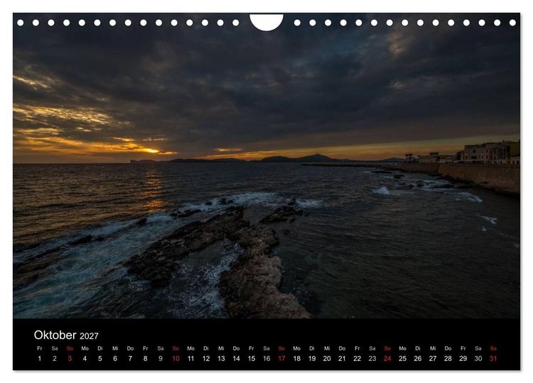 Produktbild: Sardinien - die sch&ouml;nsten Emotionen der Insel (Wandkalender 2027 DIN A4 quer), CALVENDO Monatskalender