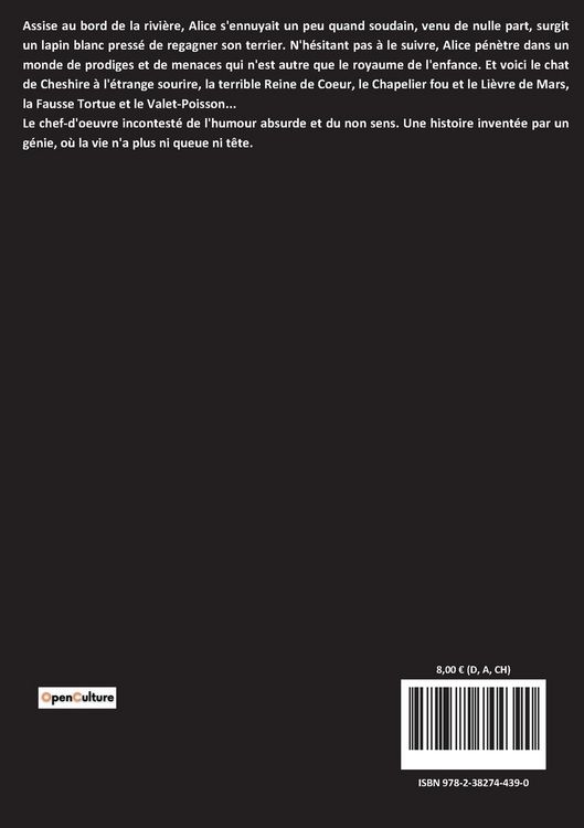 Produktbild: Alice au pays des merveilles
