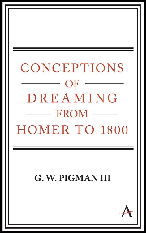 Produktbild: Conceptions of Dreaming from Homer to 1800