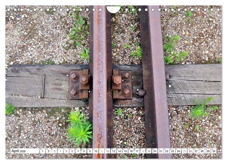 Produktbild: Schienen ins Nichts - Ein St&uuml;ck ostpreu&szlig;ischer Eisenbahngeschichte (Wandkalender 2026 DIN A4 quer), CALVENDO Monatskalender