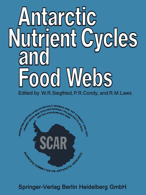 Produktbild: Antarctic Nutrient Cycles and Food Webs
