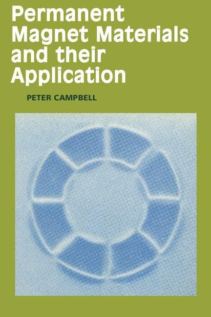 Produktbild: Permanent Magnet Materials and Their Application