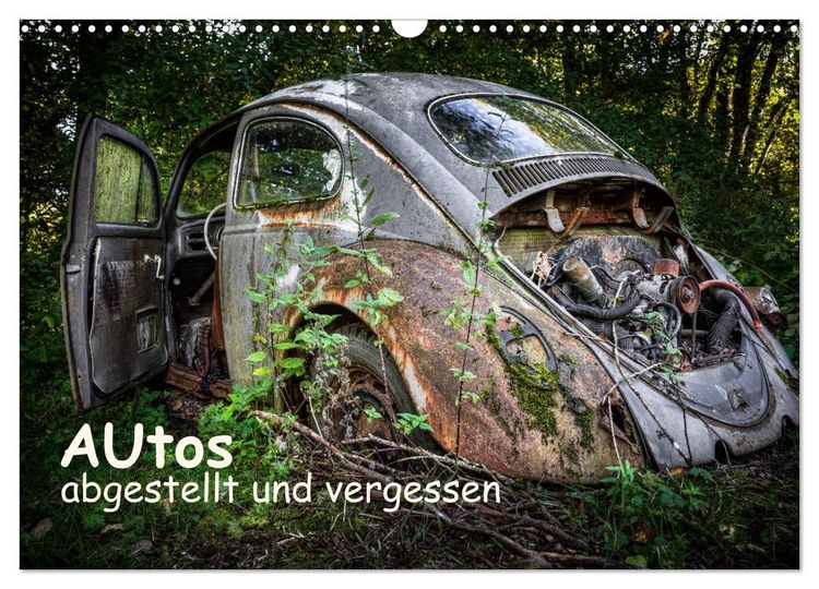 Produktbild: Autos, abgestellt und vergessen (Wandkalender 2026 DIN A3 quer), CALVENDO Monatskalender
