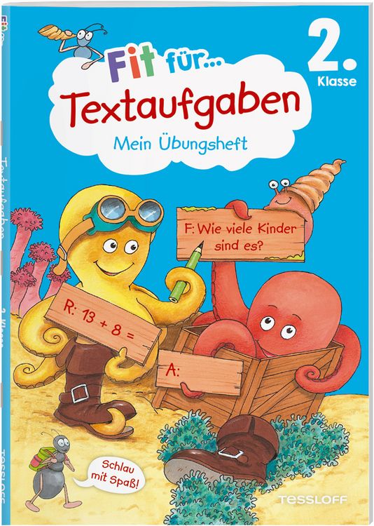Produktbild: Fit f&uuml;r Textaufgaben 2. Klasse. Mein &Uuml;bungsheft