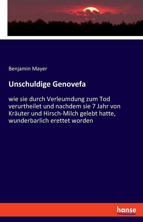 Produktbild: Unschuldige Genovefa