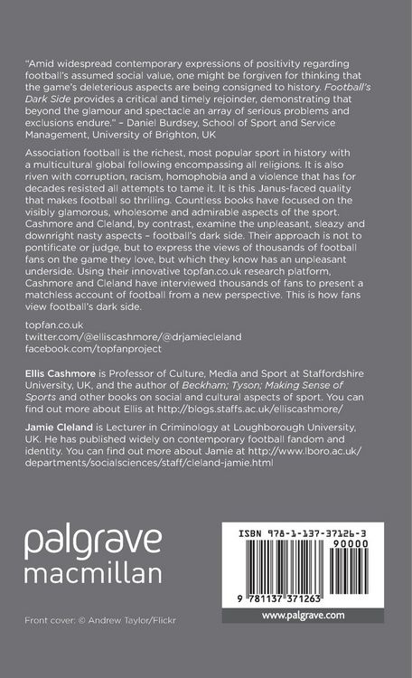 Produktbild: Football's Dark Side: Corruption, Homophobia, Violence and Racism in the Beautiful Game