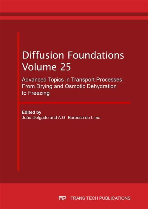 Produktbild: Advanced Topics in Transport Processes: From Drying and Osmotic Dehydration to Freezing