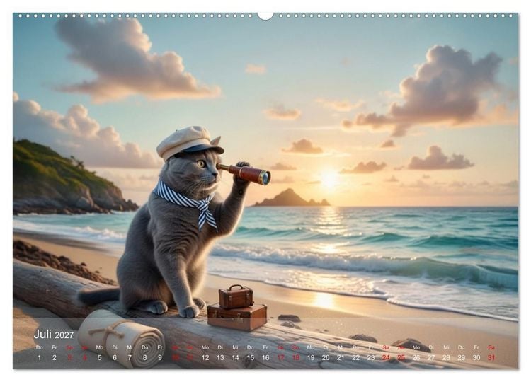 Produktbild: Der Graue Lord auf grosser Tour (Wandkalender 2027 DIN A2 quer), CALVENDO Monatskalender