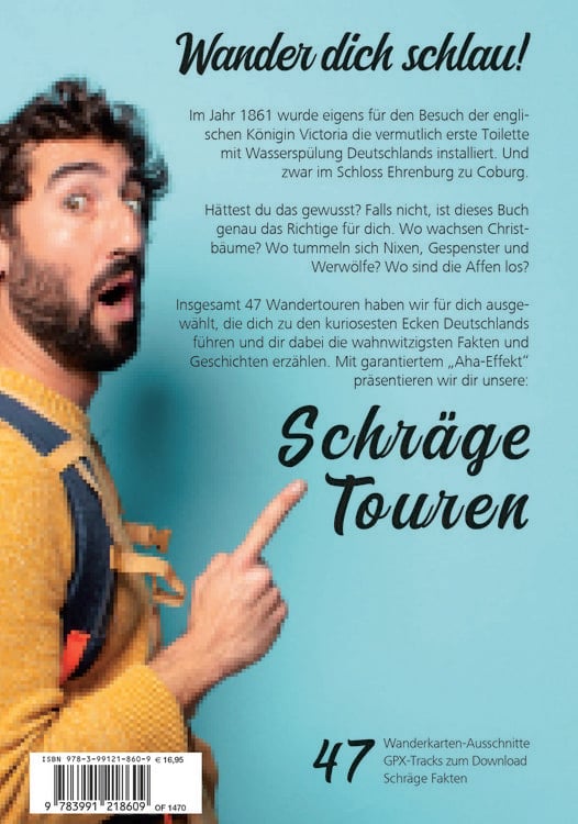 Produktbild: KOMPASS Schr&auml;ge Touren Deutschland, 47 Touren