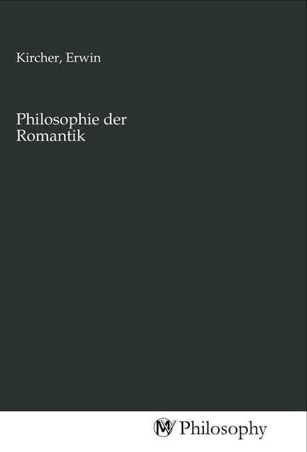 Produktbild: Philosophie der Romantik