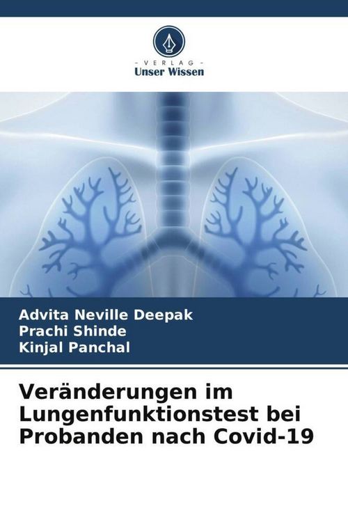 Produktbild: Ver&auml;nderungen im Lungenfunktionstest bei Probanden nach Covid-19