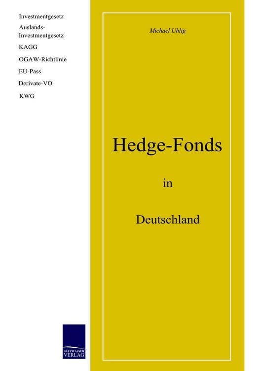 Produktbild: Hedgefonds in Deutschland