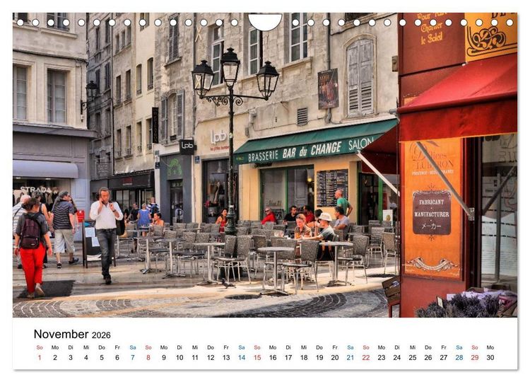 Produktbild: Avignon - Weltkulturerbe der UNESCO (Wandkalender 2026 DIN A4 quer), CALVENDO Monatskalender