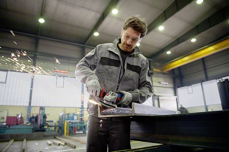 Produktbild: Bosch Professional GWS 17-125 S Inox 06017D0500 Winkelschleifer 125mm 1700W 230V