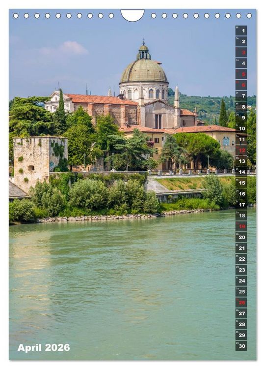 Produktbild: VERONA Bildsch&ouml;ne Altstadt (Wandkalender 2026 DIN A4 hoch), CALVENDO Monatskalender