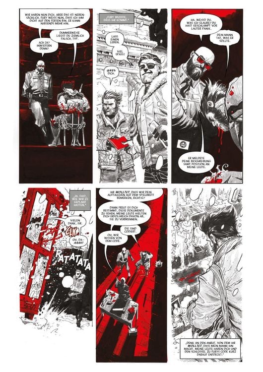 Produktbild: Wolverine: Schwarz, Wei&szlig; & Blut