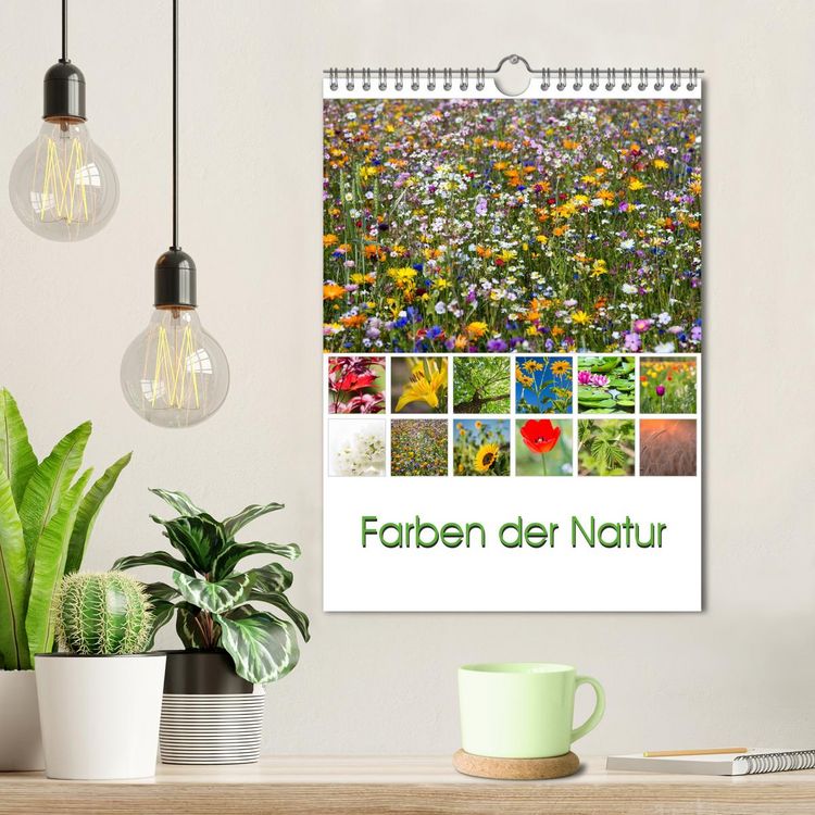 Produktbild: Farben der Natur (Wandkalender 2026 DIN A4 hoch), CALVENDO Monatskalender
