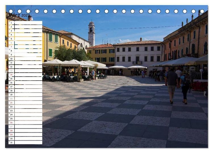 Produktbild: Lazise und Umgebung (Tischkalender 2027 DIN A5 quer), CALVENDO Monatskalender