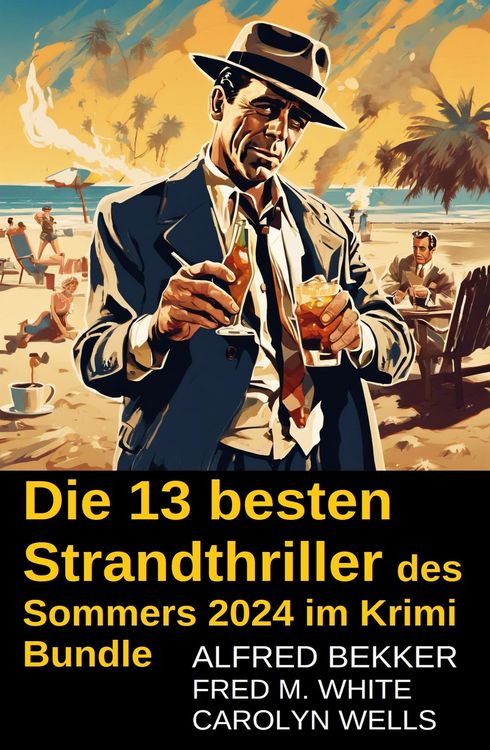 Produktbild: Die 13 besten Strandthriller des Sommers 2024 im Krimi Bundle