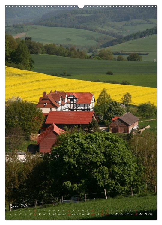 Rotenburg an der Fulda (hochwertiger Premium Wandkalender 2025 DIN A2 hoch), Kunstdruck in Hochglanz
