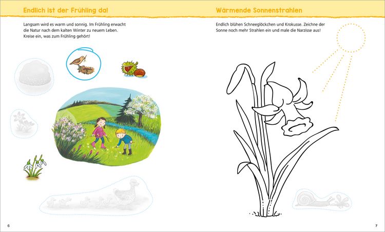 Produktbild: WAS IST WAS Kindergarten Malen R&auml;tseln Stickern. Das Wetter