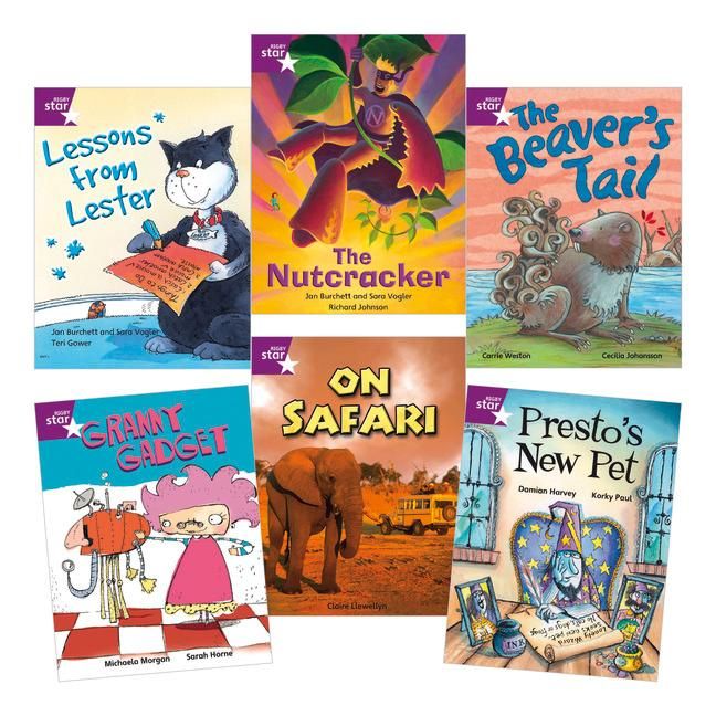 Produktbild: Learn at Home:Star Reading Purple Level Pack (5 fiction and 1 non-fiction book)