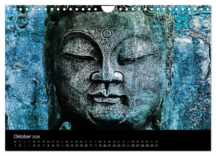 Produktbild: All U Buddhas (Wandkalender 2026 DIN A4 quer), CALVENDO Monatskalender