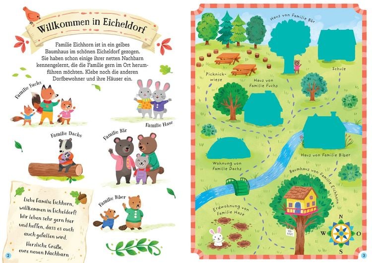 Produktbild: Mein Immer-wieder-Stickerbuch: Familie Eichhorn zieht um