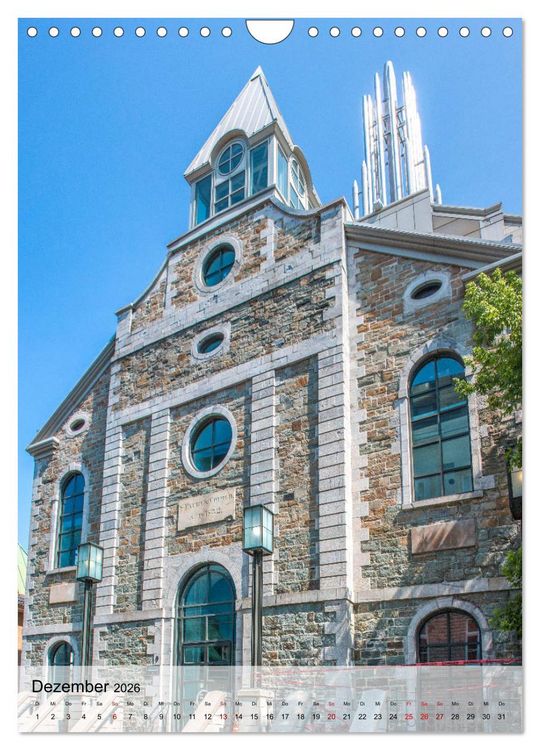 Produktbild: Kanada Quebec - Historisches Quebec (Wandkalender 2026 DIN A4 hoch), CALVENDO Monatskalender
