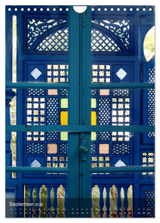 Produktbild: Sidi bou Sa&iuml;d - Die blaue Stadt Tunesiens (Wandkalender 2026 DIN A4 hoch), CALVENDO Monatskalender