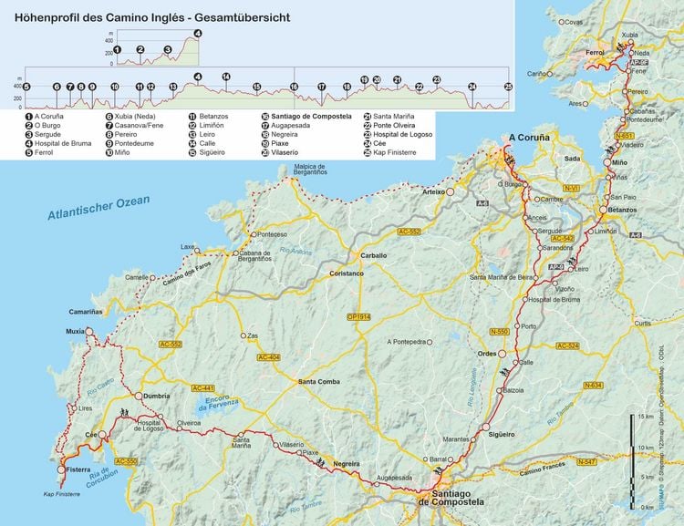 Produktbild: Spanien: Camino Ingl&eacute;s
