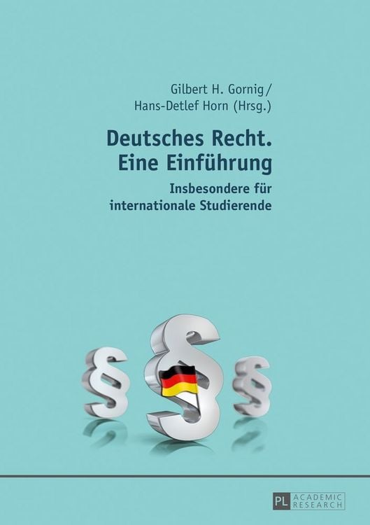 Produktbild: Deutsches Recht. Eine Einf&uuml;hrung