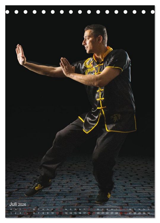 Produktbild: Kung Fu, Martial Art (Tischkalender 2026 DIN A5 hoch), CALVENDO Monatskalender
