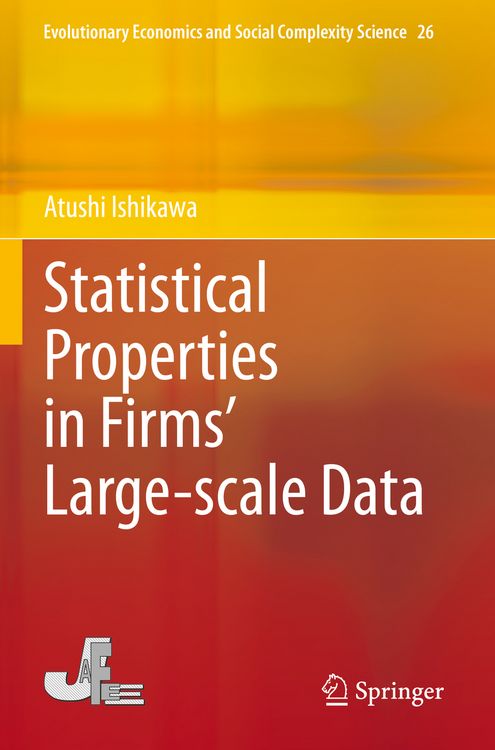 Produktbild: Statistical Properties in Firms&rsquo; Large-scale Data
