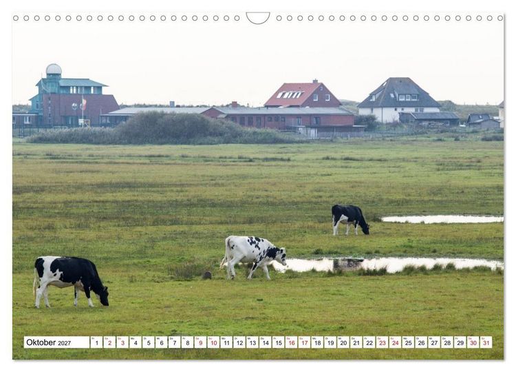 Produktbild: Wangerooge - Momente einer Reise (Wandkalender 2027 DIN A3 quer), CALVENDO Monatskalender