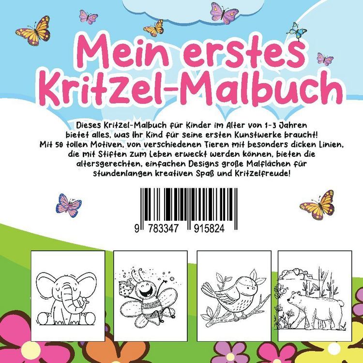 Produktbild: Mein erstes Kritzel Malbuch