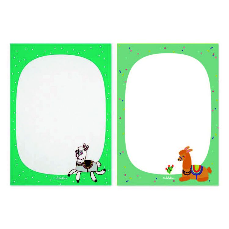 Produktbild: Notizblock-Set Lama (f&uuml;r Kinder)
