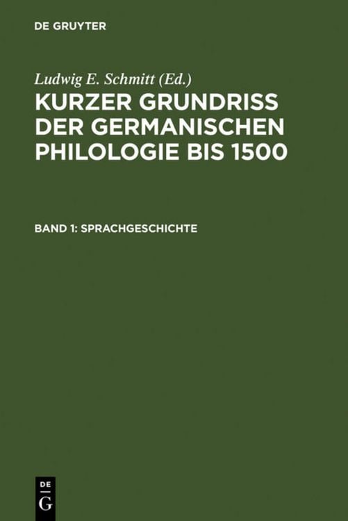 Produktbild: Sprachgeschichte