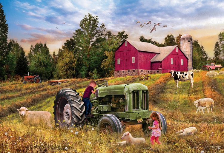 Produktbild: Vintage Tractor Shaped Blech 550
