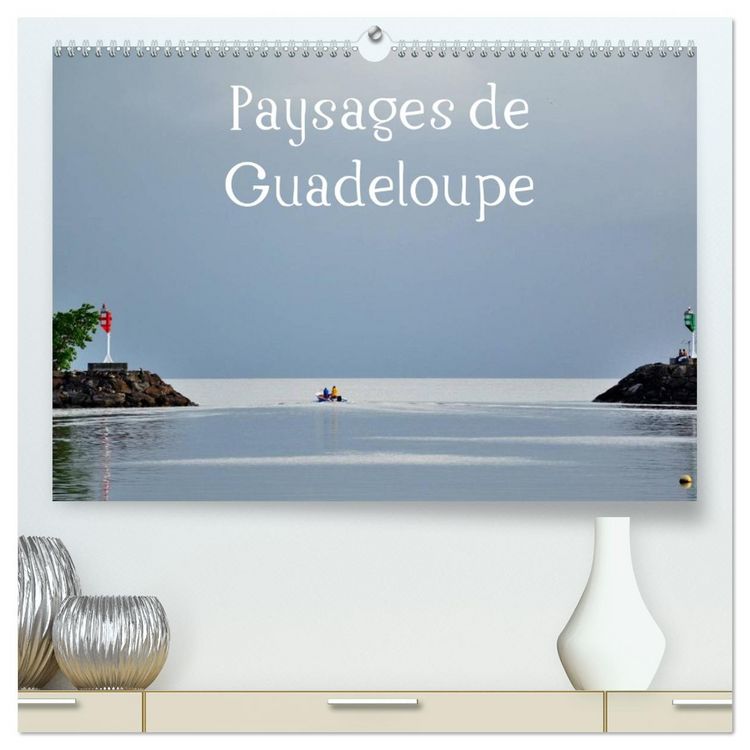 Produktbild: Paysages de Guadeloupe (Calendrier mural 2026 DIN A2 vertical) calendrier de bureau
