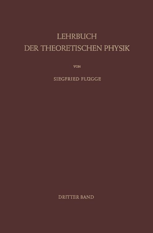 Produktbild: Lehrbuch der Theoretischen Physik