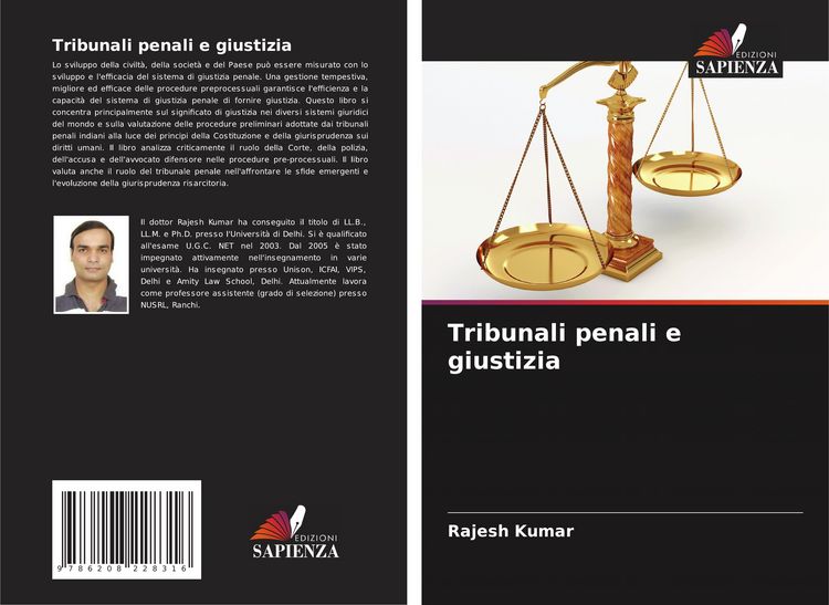 Produktbild: Tribunali penali e giustizia