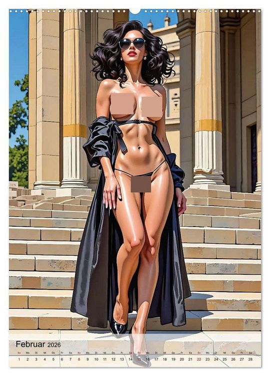 Produktbild: Spicy World - Paris, Eleganz und Leidenschaft (Wandkalender 2026 DIN A2 hoch), CALVENDO Monatskalender
