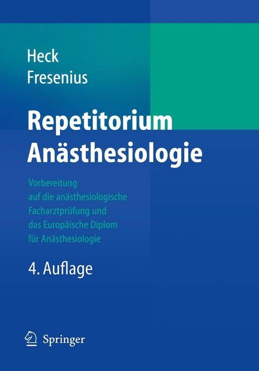 Produktbild: Repetitorium An&auml;sthesiologie