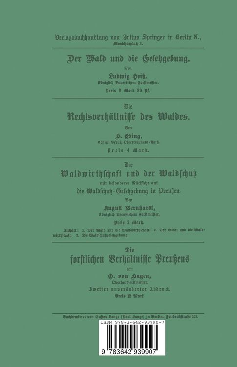 Produktbild: Die Art der Abfindung bei der Abl&ouml;sung von Forstservituten