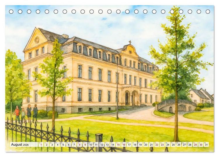Produktbild: Bilder der Havelregion - Impressionen zwischen Brandenburg und Havelberg (Tischkalender 2026 DIN A5 quer), CALVENDO Monatskalender